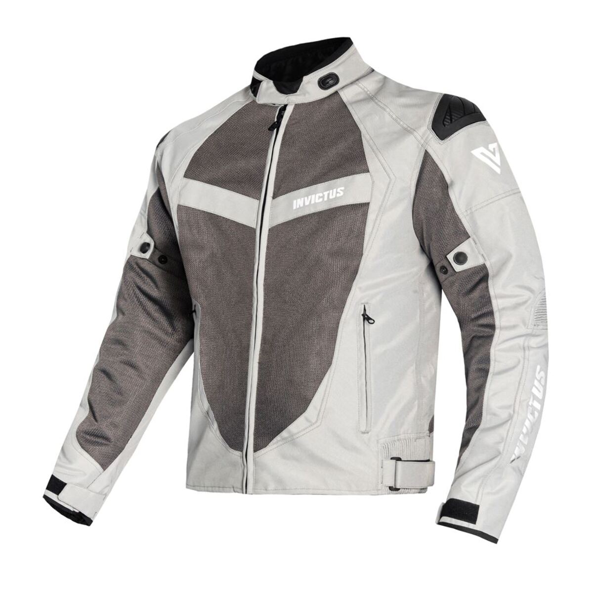 CHAQUETA DE MOTO DE VERANO INVICTUS ICARO WHITE