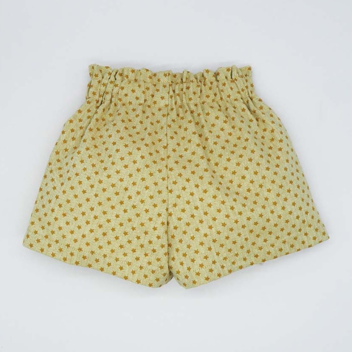 Short espiga estrellas amarillo
