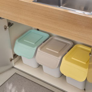 Poubelle de tri en plastique 20L