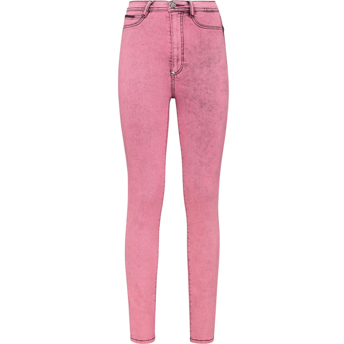 PHILIPP PLEIN Jegging de cintura alta