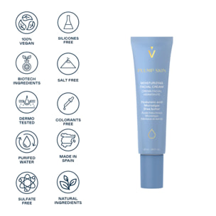 Crema Facial Hidratante Nutritiva Plump Skin - 50 ml