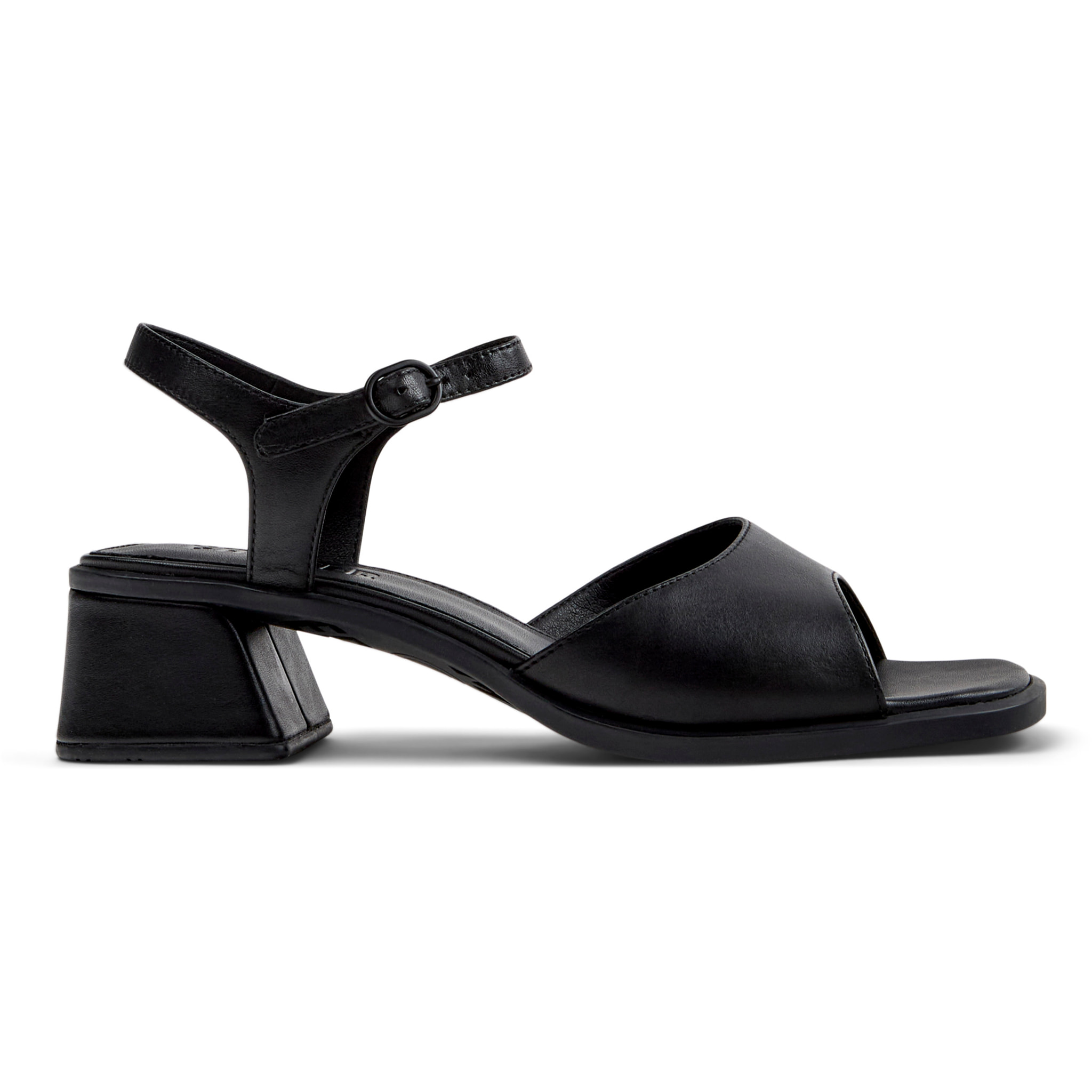 Sandalias - CAMPER Kora Sandal - Negro - Cuero liso