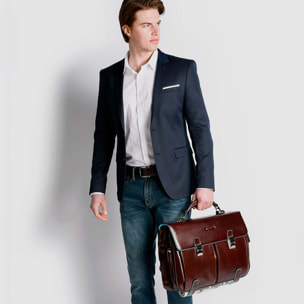 Piquadro Cartella da lavoro porta pc 15,6" personalizzabile