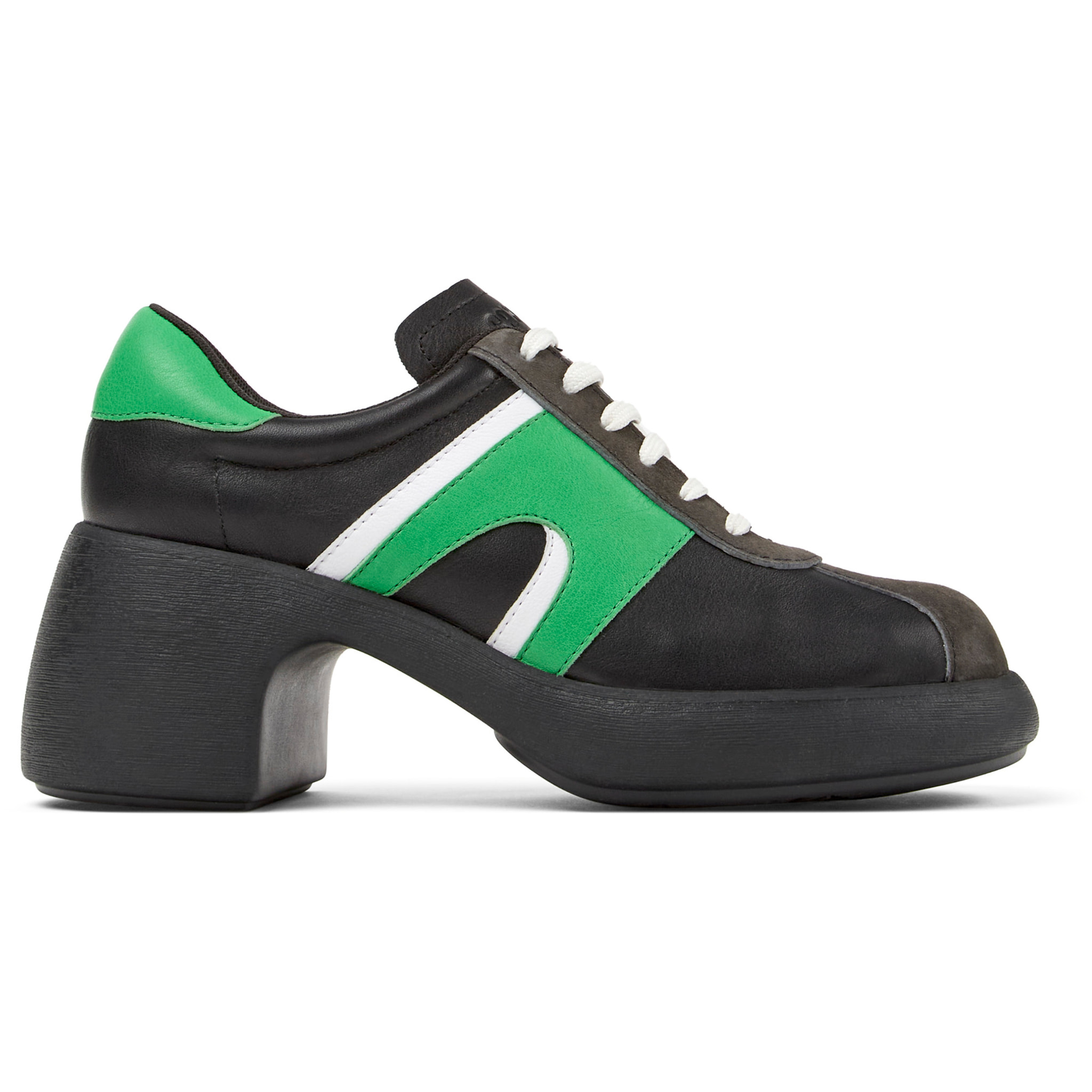 Zapatos de cordones - CAMPER Thelma - Negro - Cuero liso