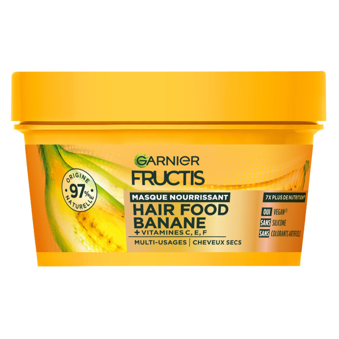 Lot de 6 - Garnier Fructis Hair Food Masque Banane 320 ml