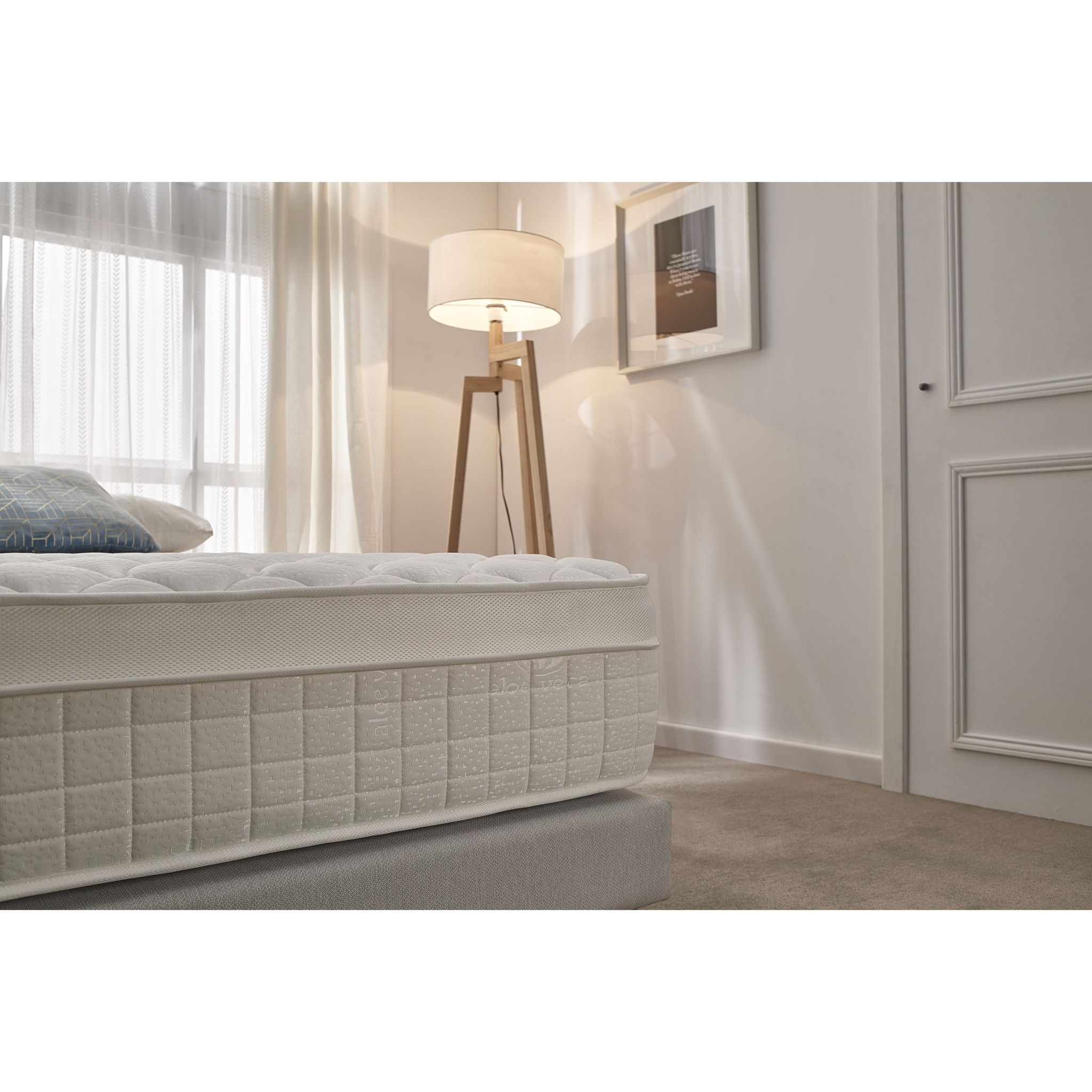Matelas Box Spring Premierb Ressorts ensachés, 30 cm, 1 place - Moonia