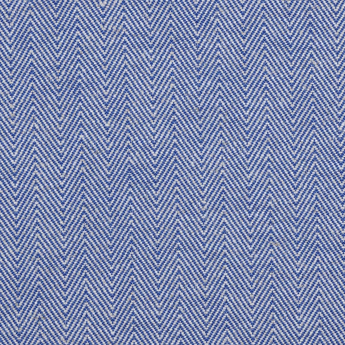 Tissu d'ameublement à chevrons - Bleu