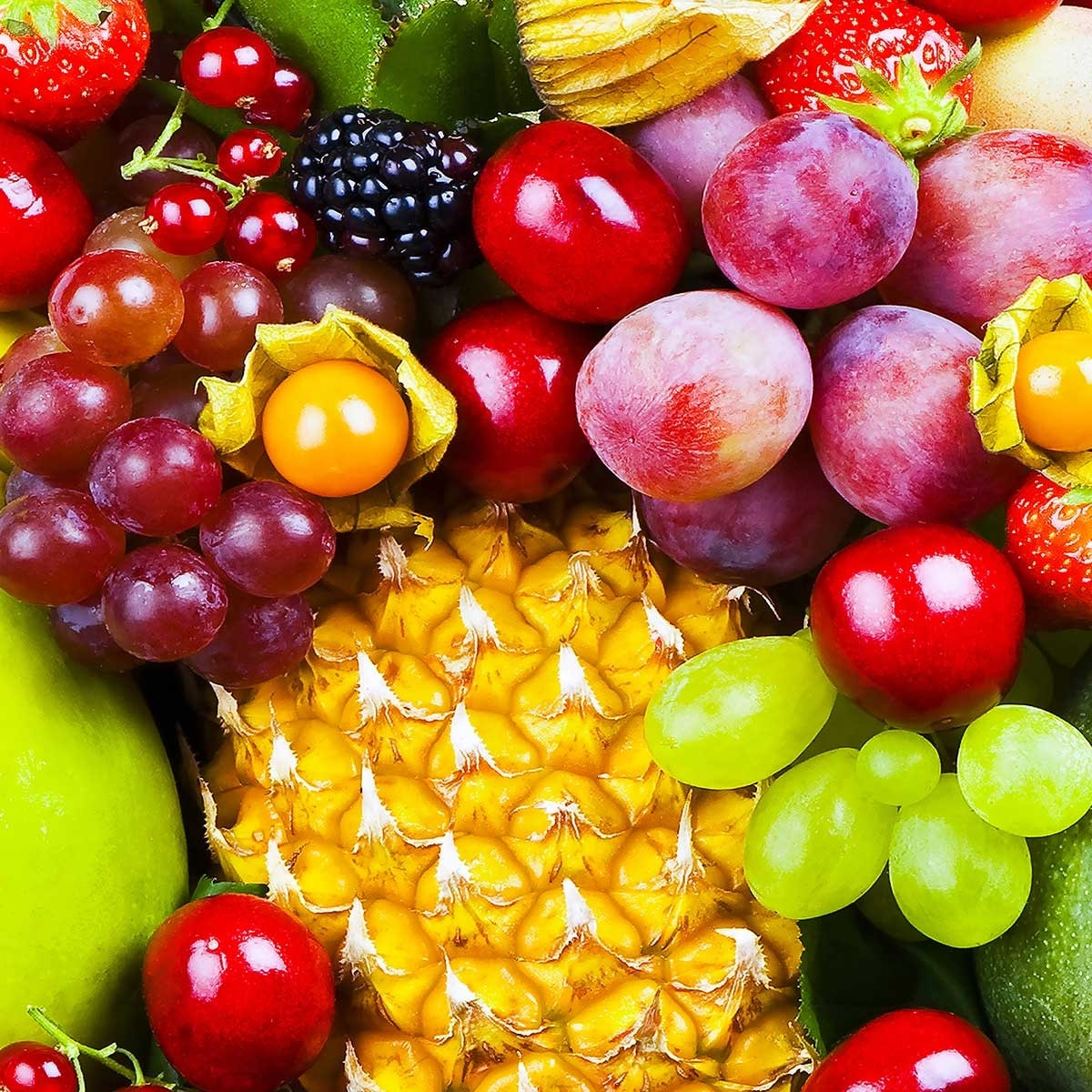 Tableau sélection de fruits Toile imprimée