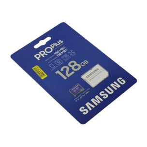 Carte Micro SD SAMSUNG 128 Go Pro Plus avec adaptateur SD