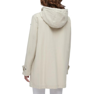 Chubasquero > Cortavientos Mujer de la marca GEOX  modelo W ILDE PARKA BLANCO