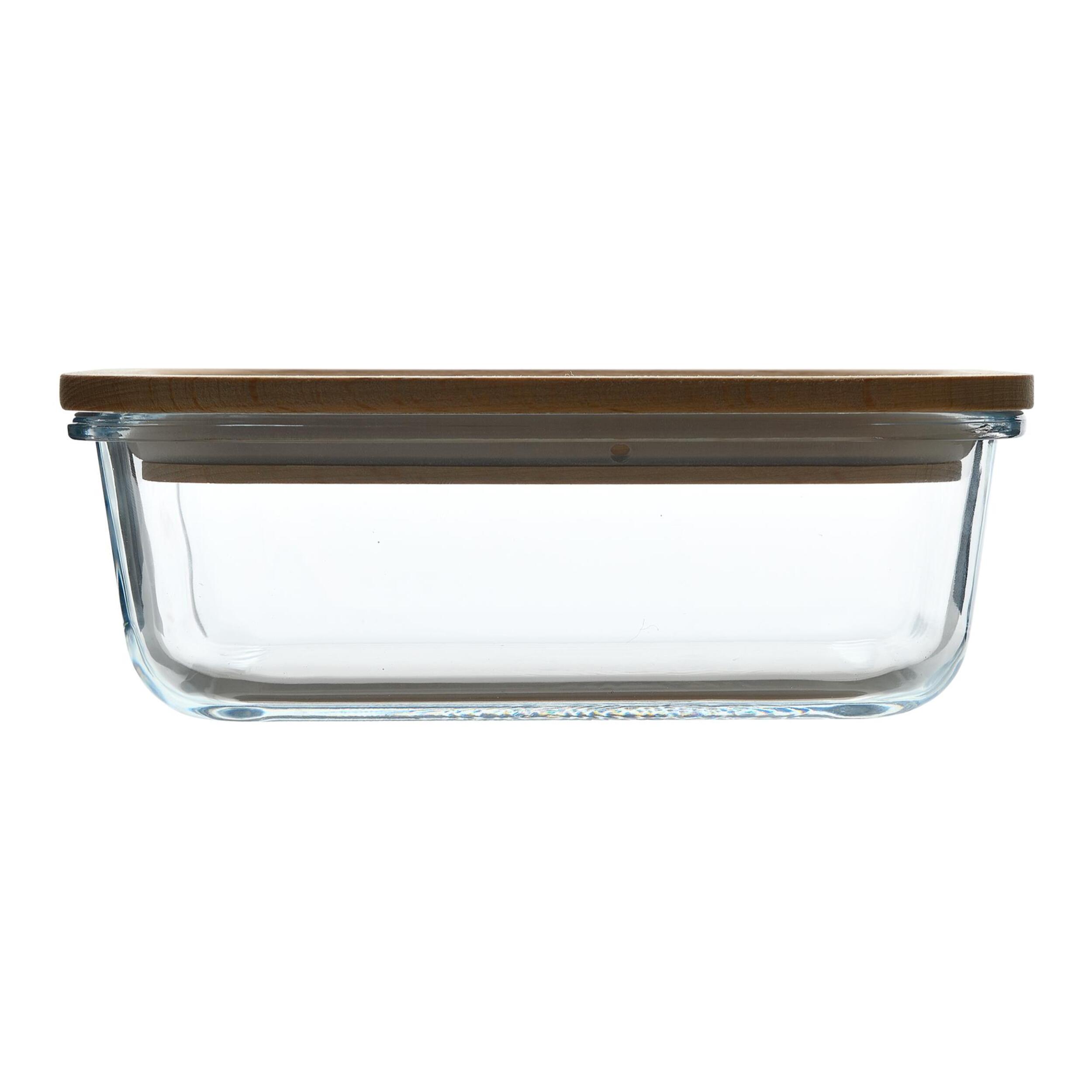 Bergner NATURALLY Hermético de 650ml en vidrio de borosilicato