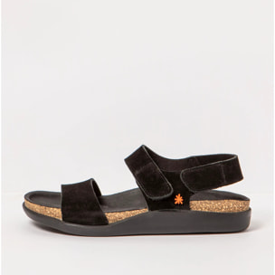 Sandalias 1386S SILK SUEDE BLACK/ BIARRITZ color Black