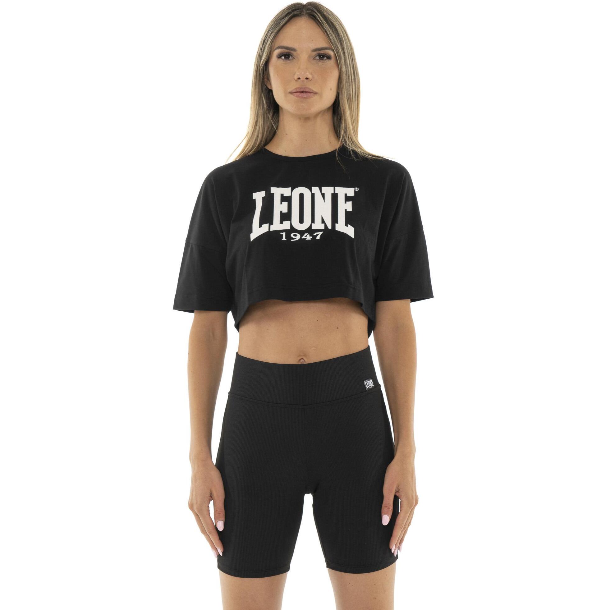 Camiseta mujer Leone Basic cropped