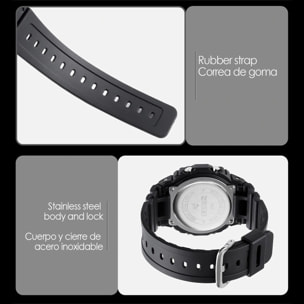 Smartwatch 1629 bluetooth diseño clásico con funciones avanzadas