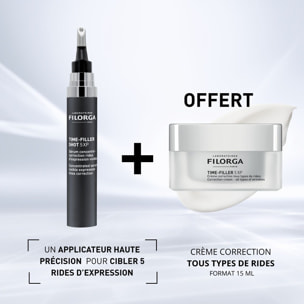 Time-Filler 5 Xp - Coffret Time-Filler Crème Correction 15 ml + Sérum Time-Filler Shot 15 ml