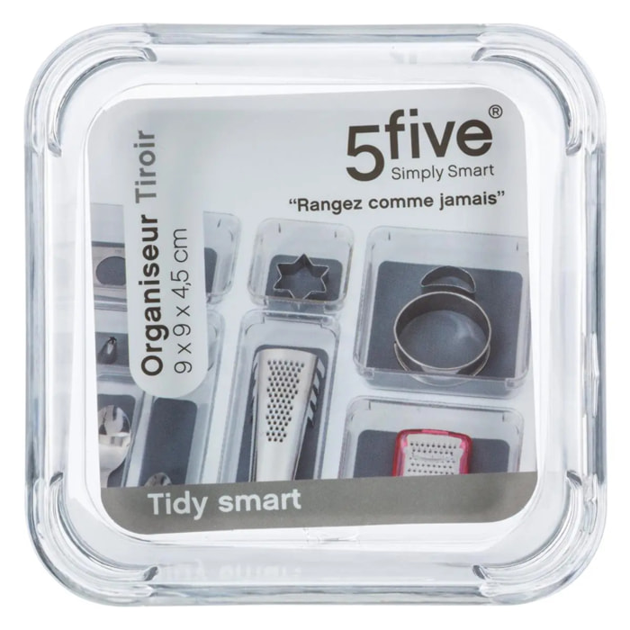 Organiseur de tiroirs 9x9 cm Tidy Smart