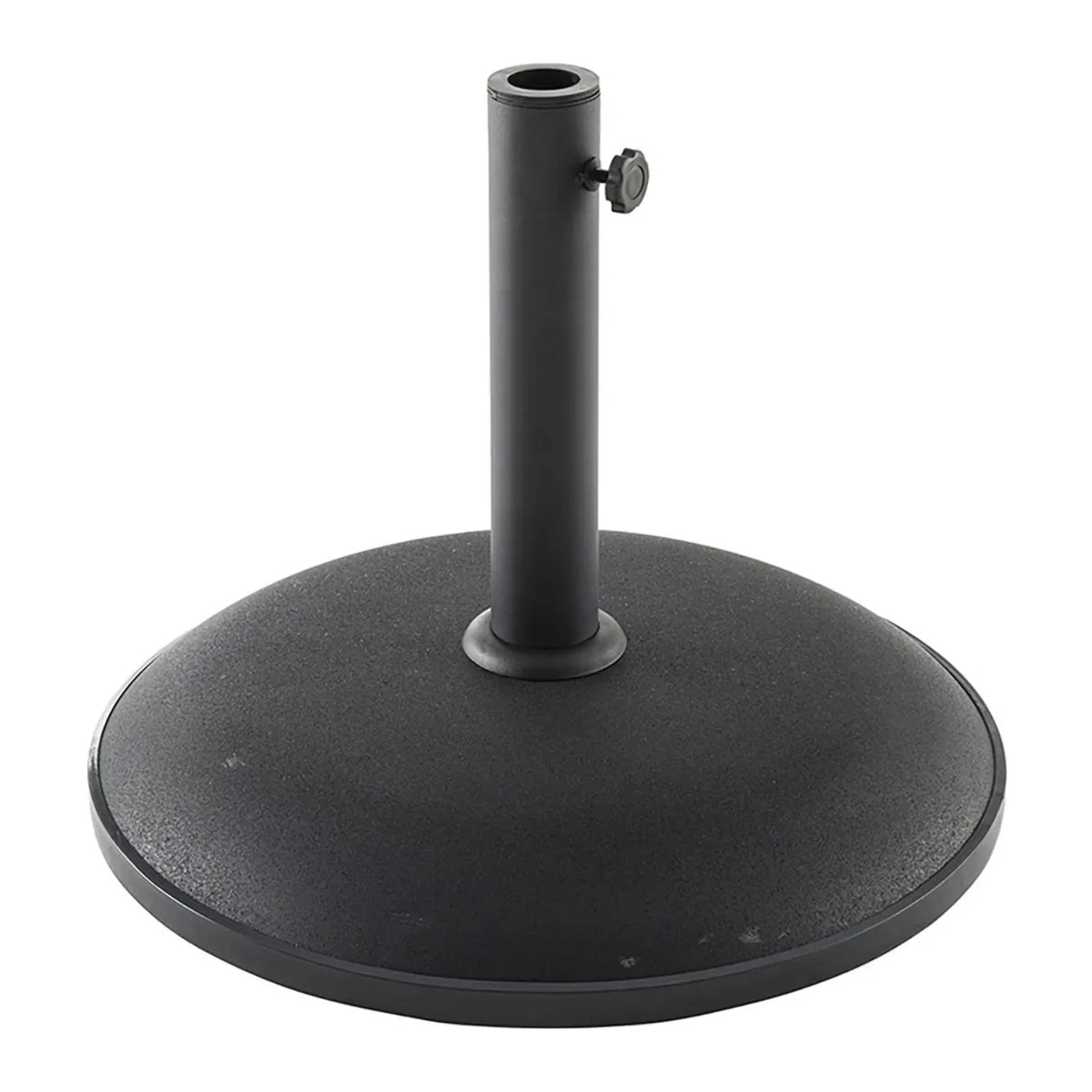Pied de parasol rond Noir