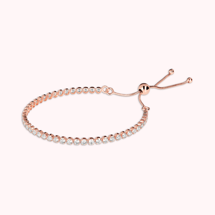 Bracciale Tennis con Cubic Zirconia Bianche