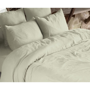 Housse De Couette 100% gaze De Coton Terracotta