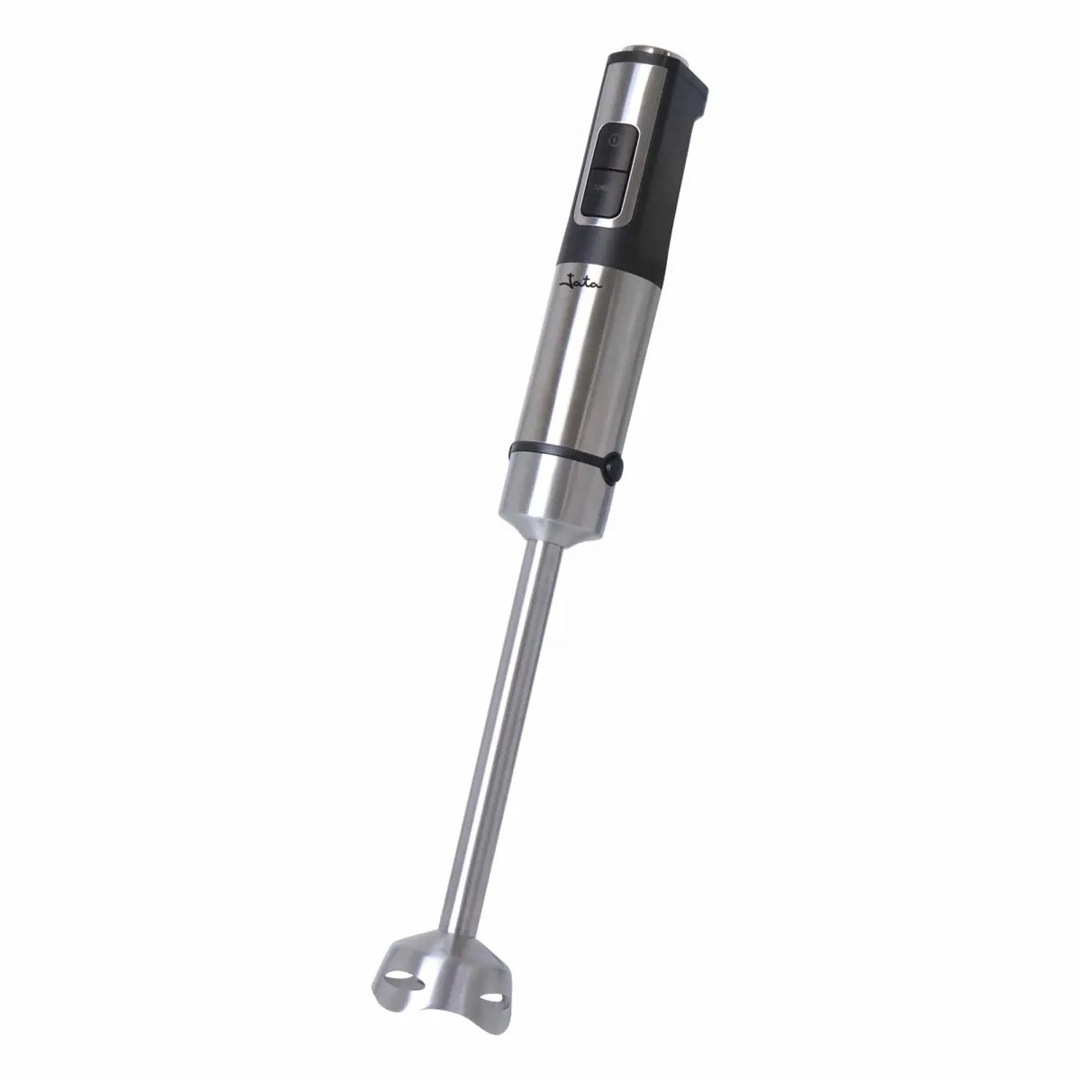 Batidora de mano JATA JEBT1855 de 1200 W. 4 cuchillas. Pie extralargo de 26 cm. Cable en espiral. Función turbo