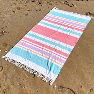 Fouta pestamal 100% coton FORMENTERA 90x170 cm