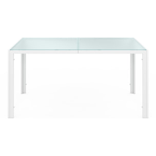 Ensemble repas Formentera 6 places beige