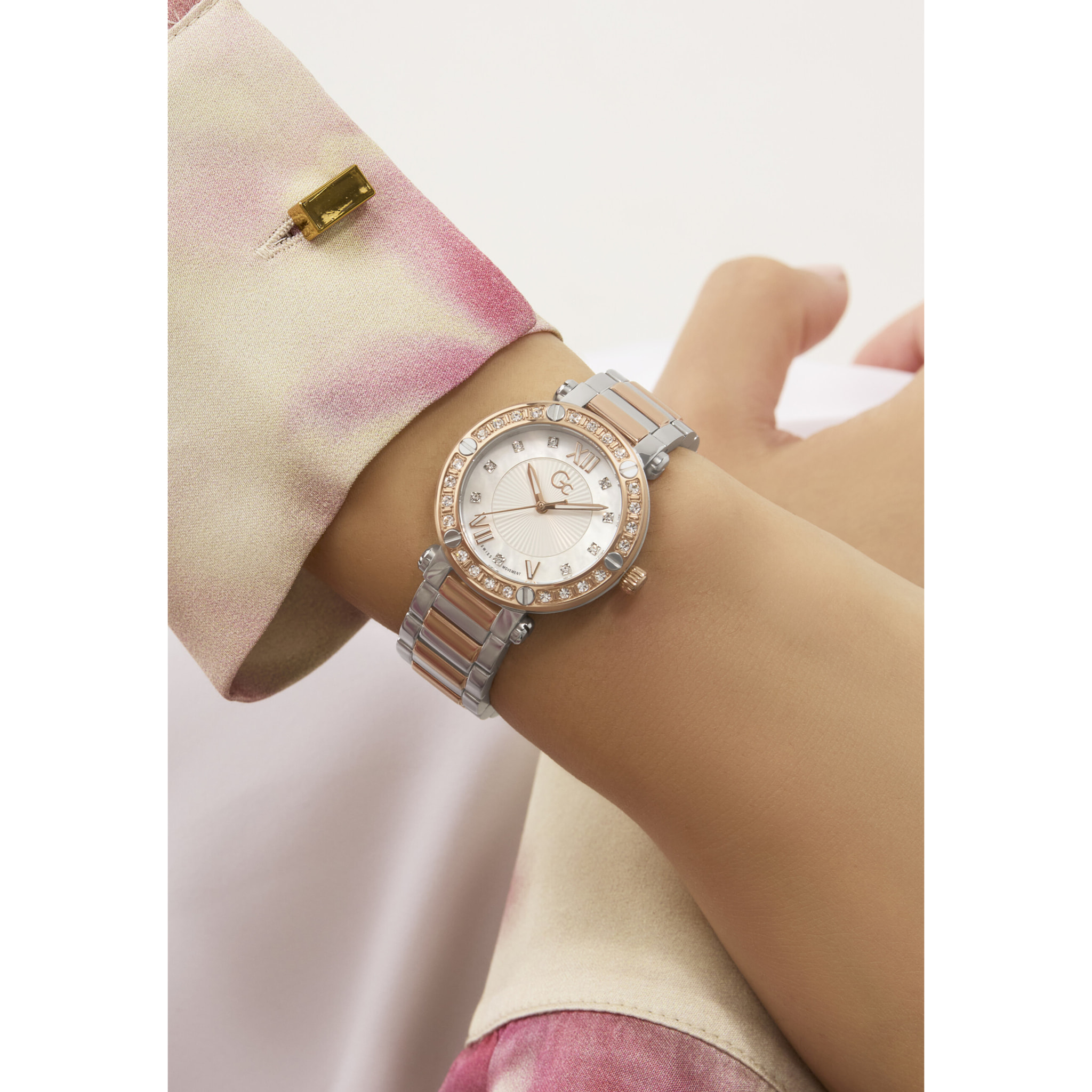 Gc Orologio Analogico Al Quarzo Gc Aura