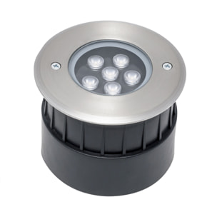 Forlight Incasso - Foco Empotrable de Suelo para Jardín y Terraza IP65 para Exterior Temperatura Cálida 3000K Acero Inoxidable