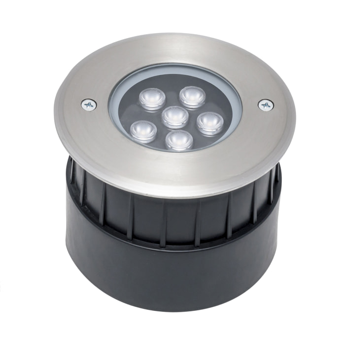 Forlight Incasso - Foco Empotrable de Suelo para Jardín y Terraza IP65 para Exterior Temperatura Cálida 3000K Acero Inoxidable