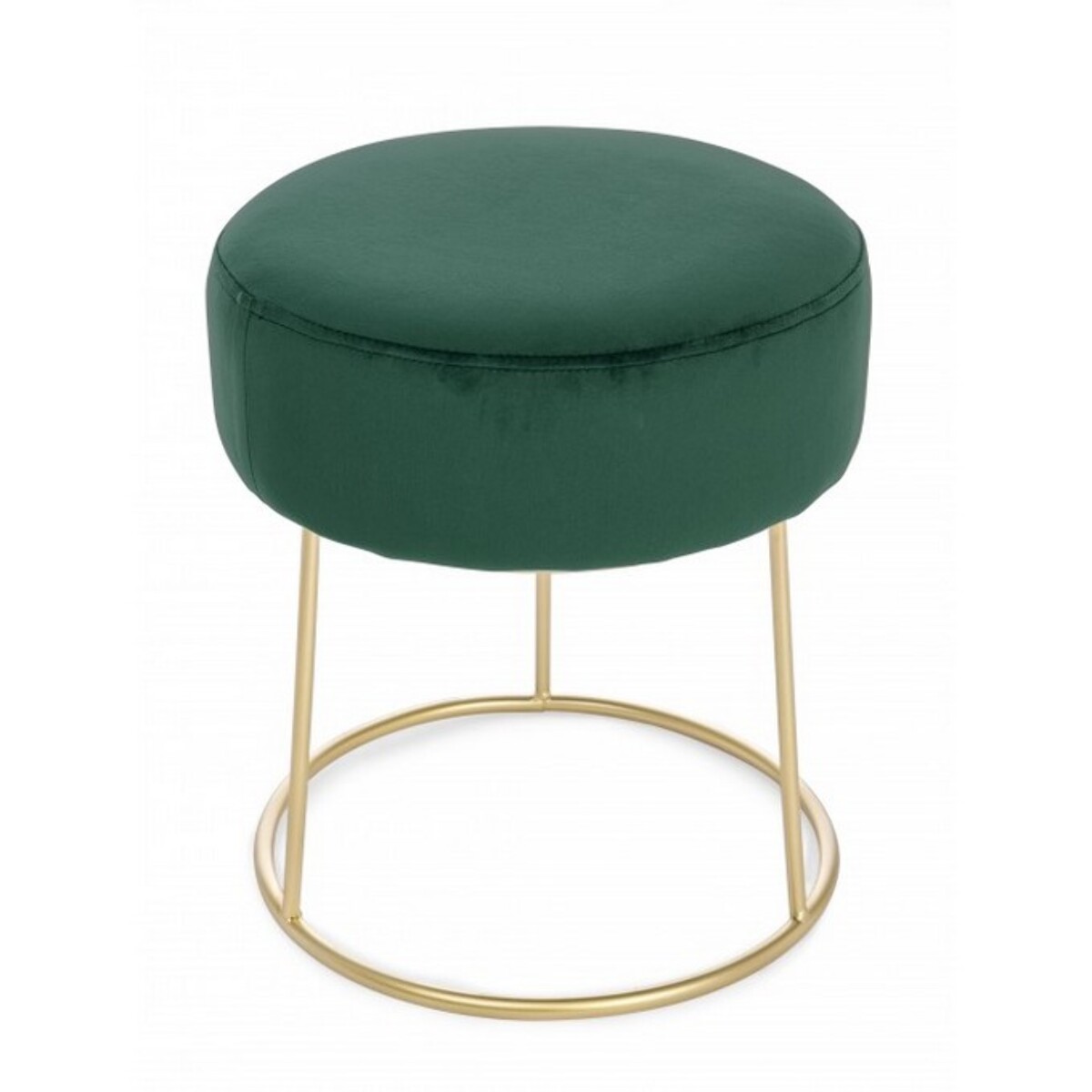 Pouf CLARISSA in Velluto Verde