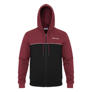 Tuta Uomo SUPERGA Cotone Felpato Full Zip Cappuccio