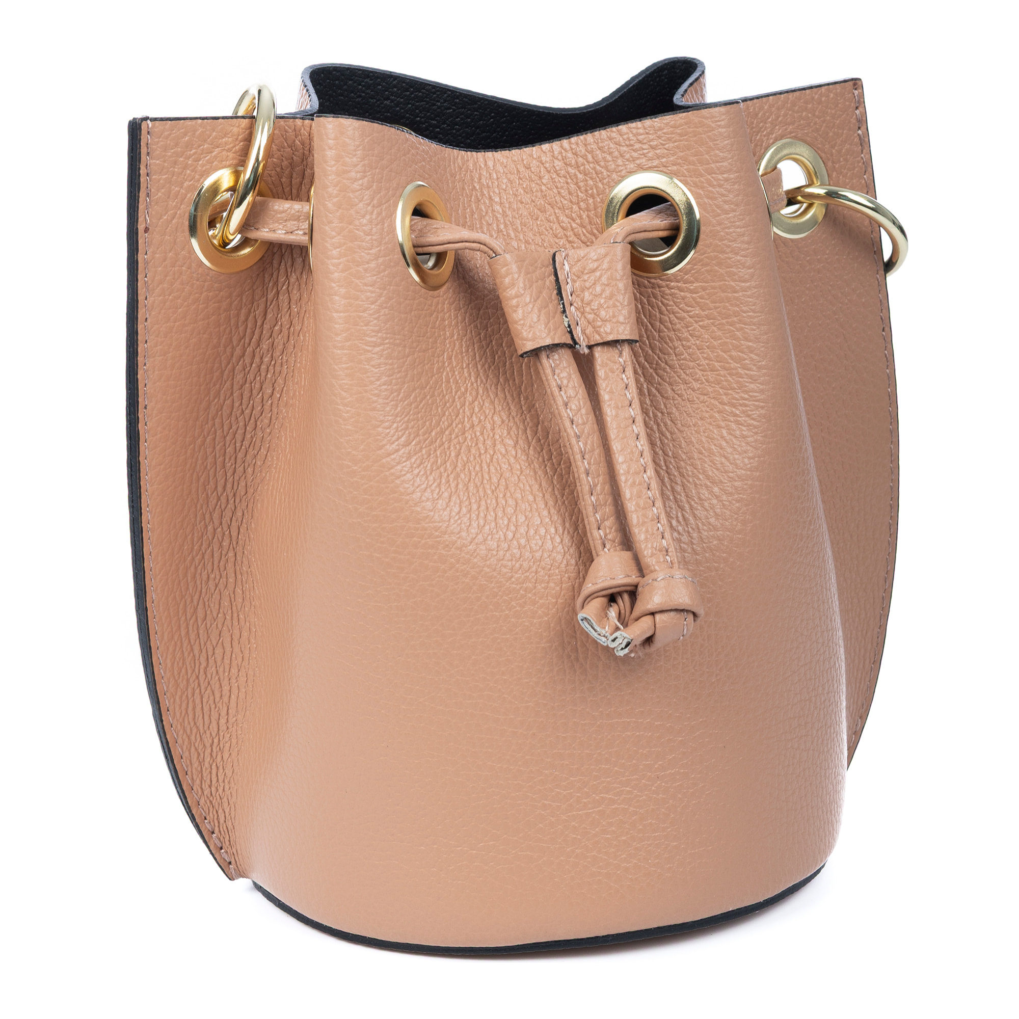 Primavera bolso de mano mujer. Piel auténtica Dollaro