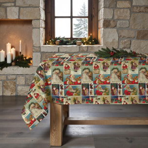 Nappe en résine Anti-tâches Navidad Vintage 5