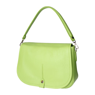 Borsa a spalla Sabina da donna In Vera pelle Made in Italy 29x20x11 cm