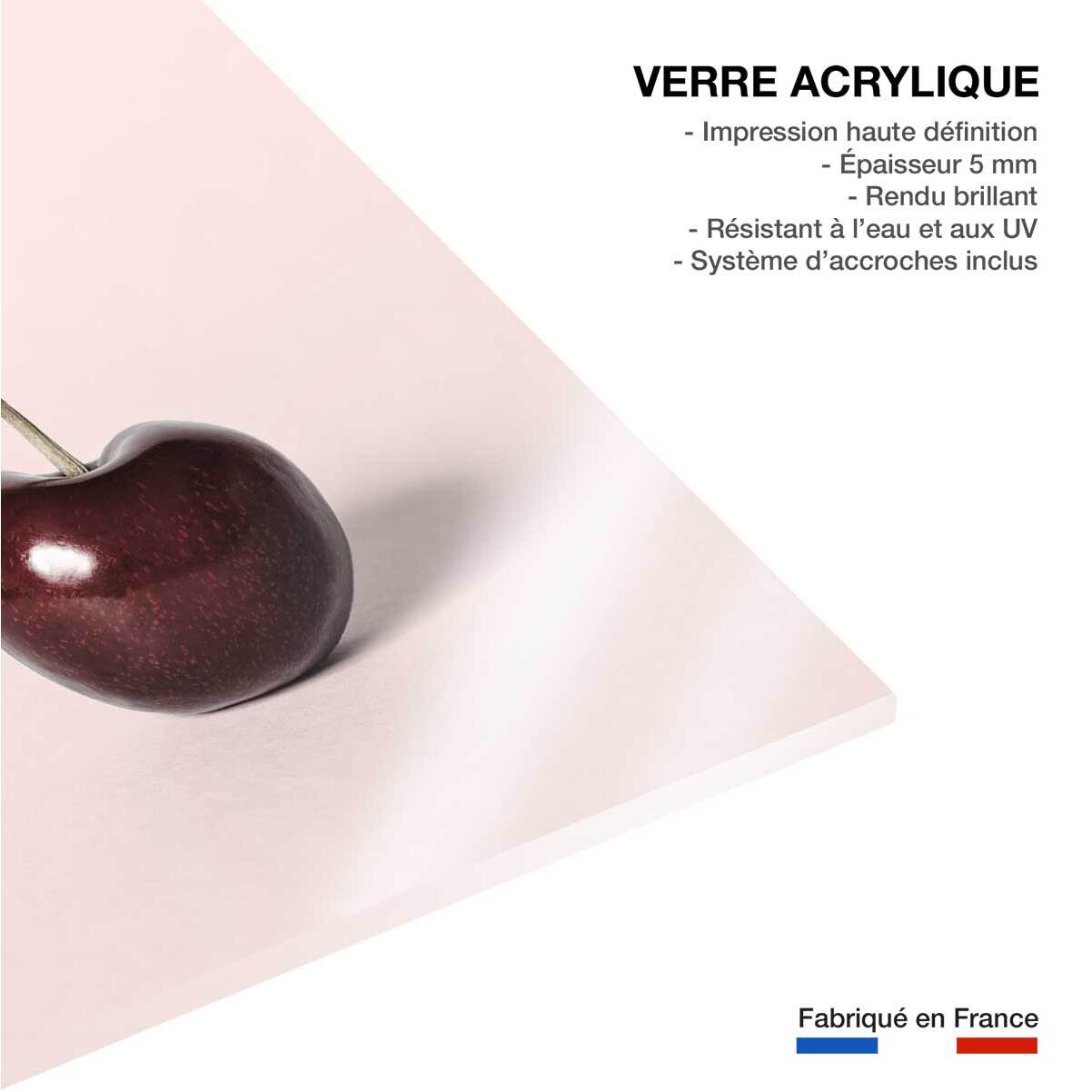 Tableau café cherry one  Tableau plexiglas