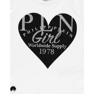 PHILIPP PLEIN T-shirt Round Neck SS P.L.N.