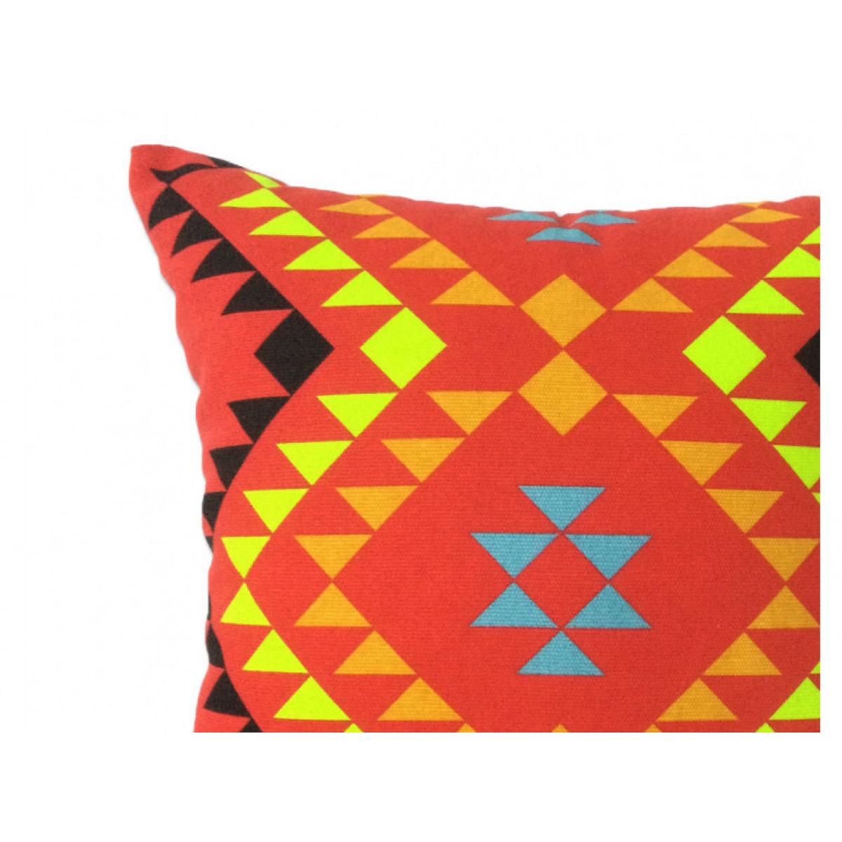 Coussin motif tribal rouge 45*45 - RED TRIBE