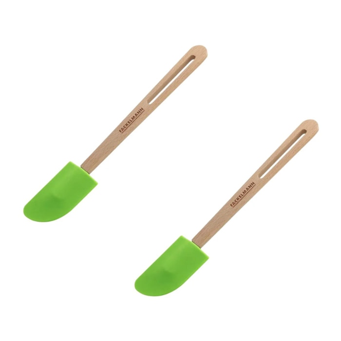 Ensemble de 2 Spatules de cuisine et de pâtisserie 30 cm Fackelmann