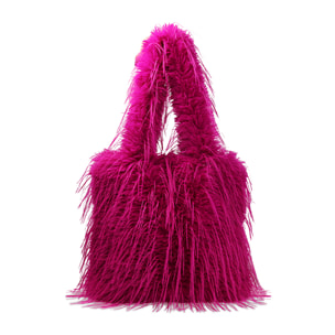 Borsa a spalla fucsia