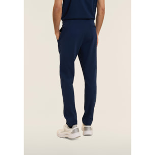 Pantaloni sportivi in cotone a gamba dritta