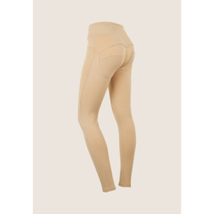 Pantaloni WR.UP in jersey vita alta con bottoni decorativi