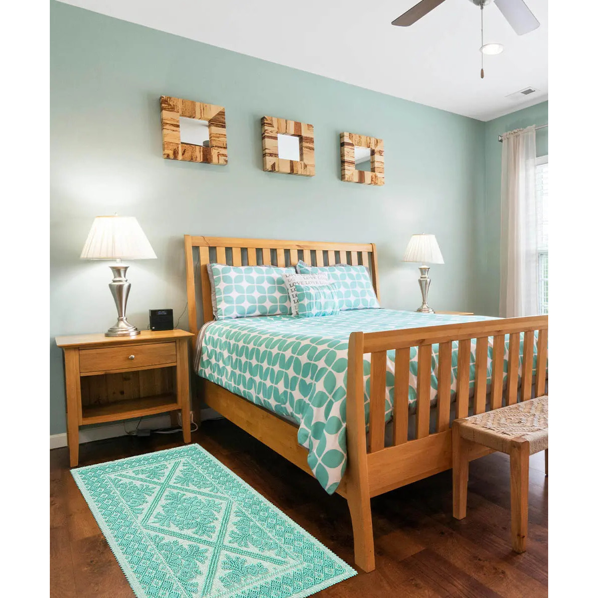 Tappeto Sardo Verdino Ingresso Cucina Bagno