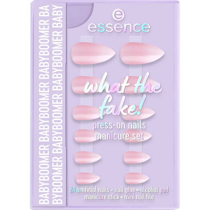 What The Fake! - Kit Faux-ongles + Accessoires 28 Pièces