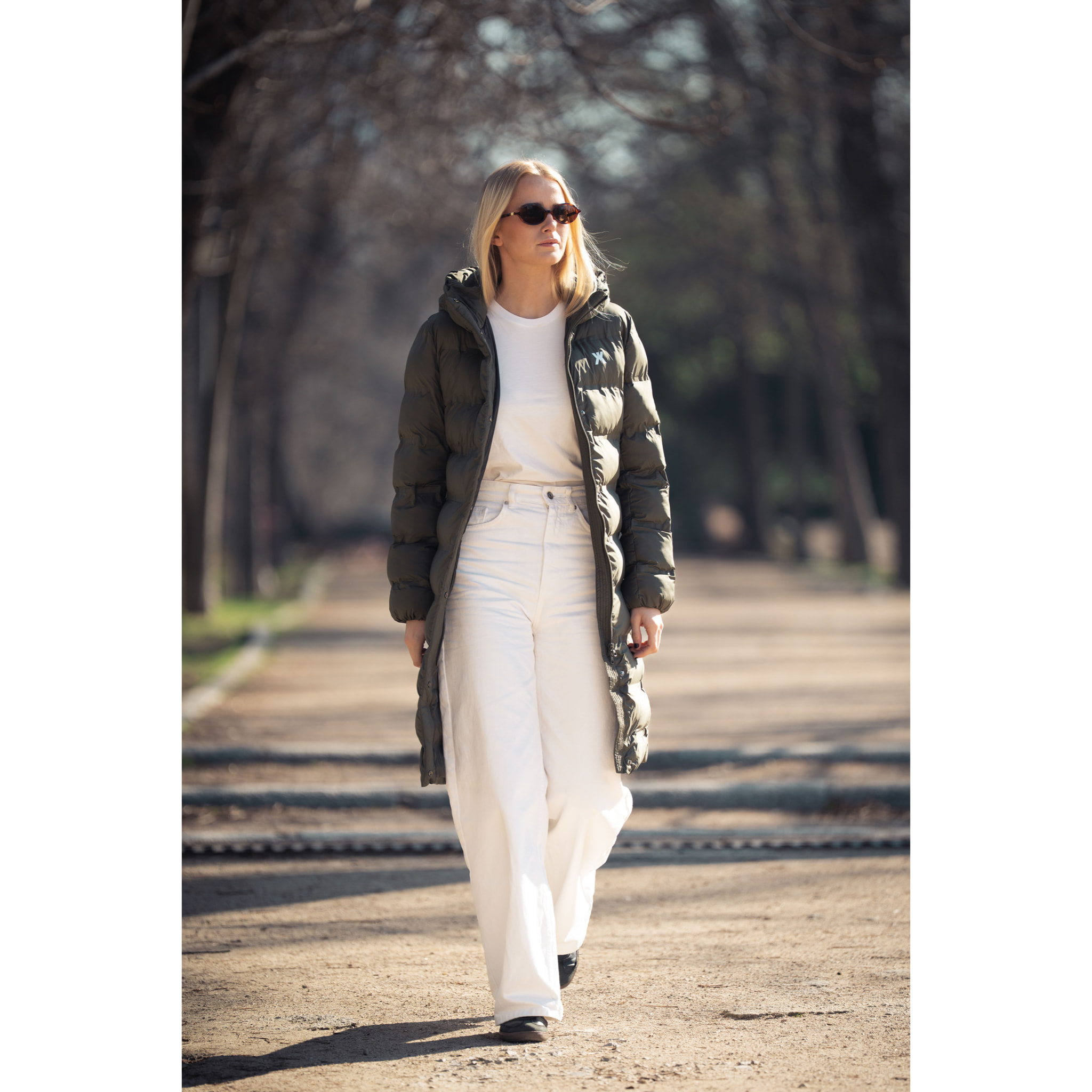 Chaqueta para mujer KUSTOM URBS-4W - Caqui