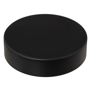 Bocal verre et métal "Ublo" 1,25L noir