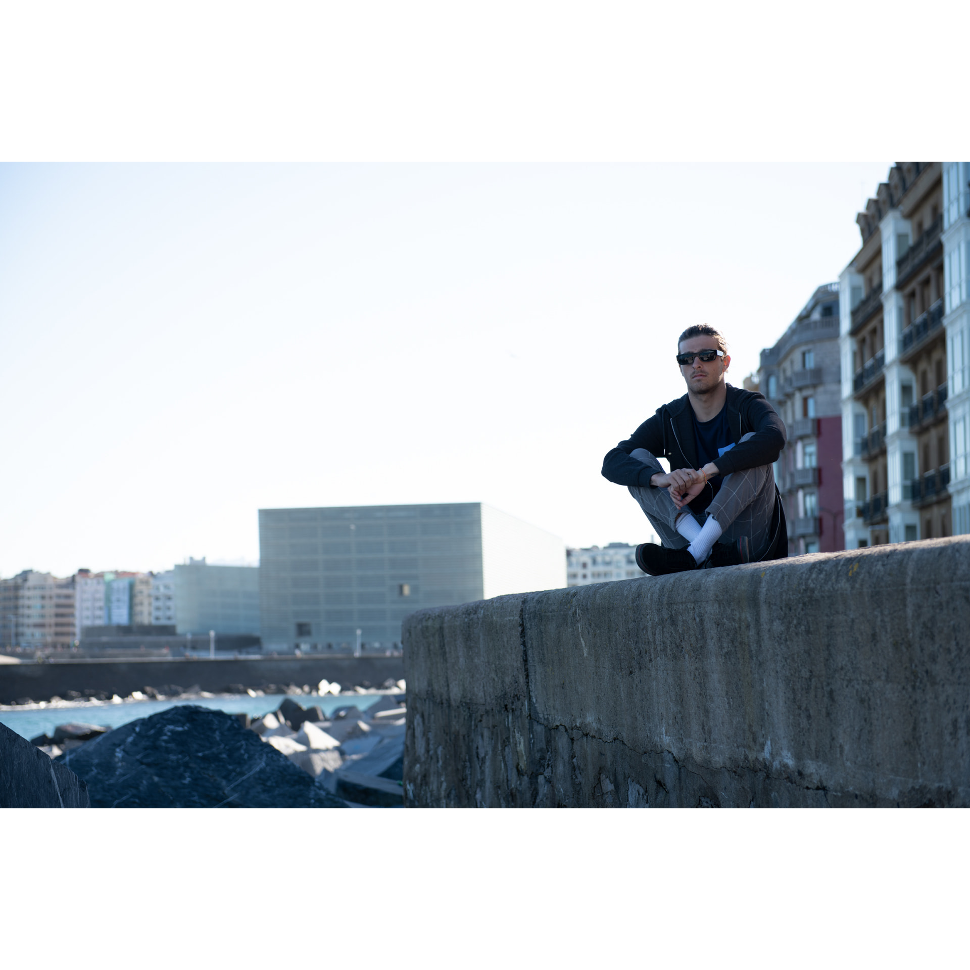 Occhiali da sole OCEAN NEWMAN neri