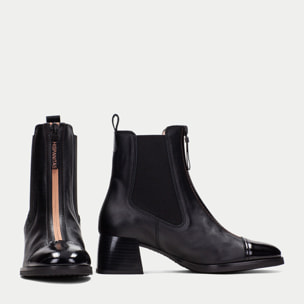 Botin Milan Negro 5 cm