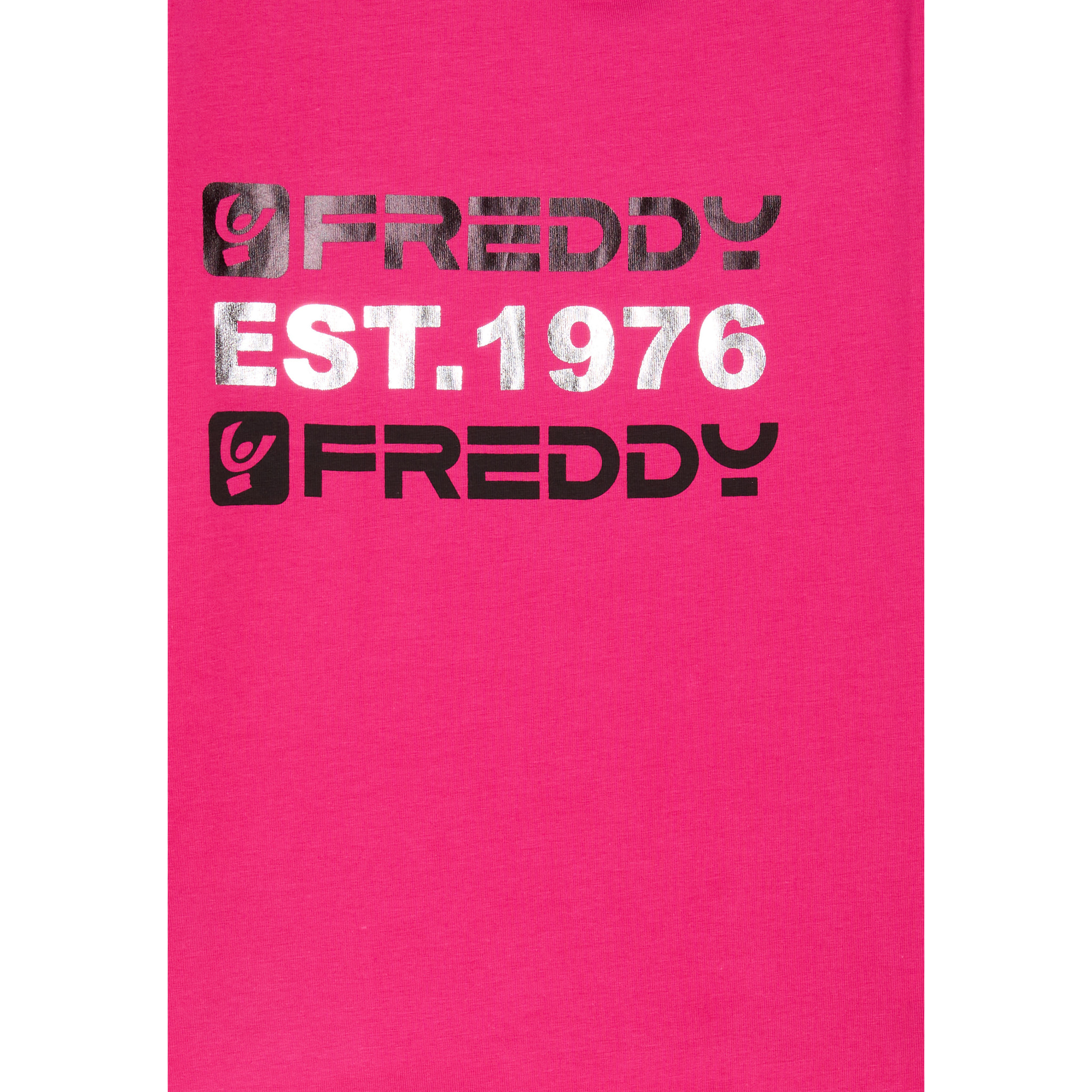 T-shirt Bambina Regular Fit con Maxi Stampa FREDDY