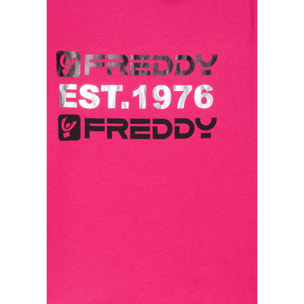 T-shirt Bambina Regular Fit con Maxi Stampa FREDDY