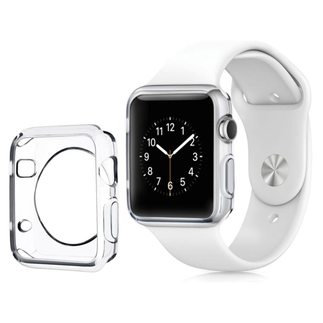 CARCASA SILICONA APPLE WATCH 42 MMS